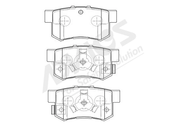 Brake Pad Set, disc brake (C2N061Y)