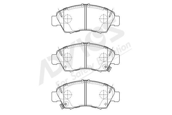 Brake Pad Set, disc brake (C1N173Y)