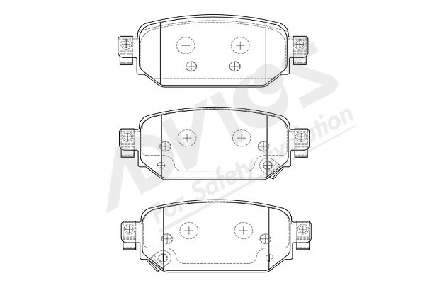 Brake Pad Set, disc brake (E2N111Y)