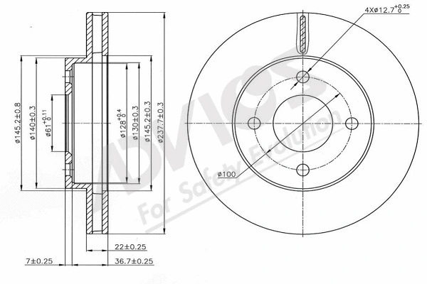 Brake Disc (B6F359)