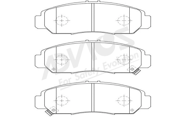 Brake Pad Set, disc brake (C1N030Y)