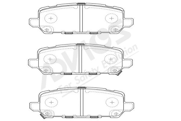 Brake Pad Set, disc brake (C2N146Y)