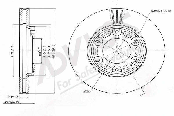 Brake Disc (A6F405)