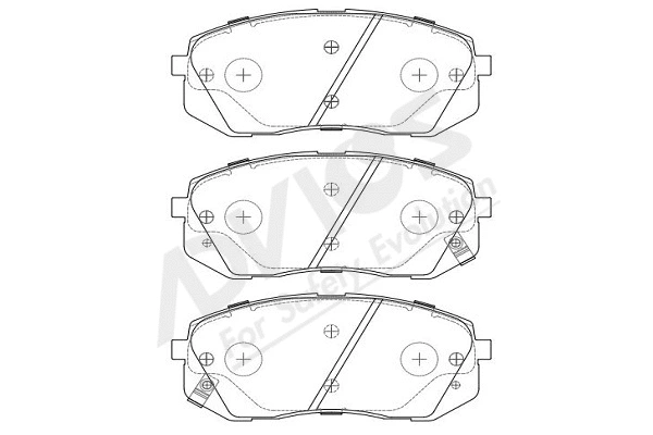 Brake Pad Set, disc brake (R1N021Y)