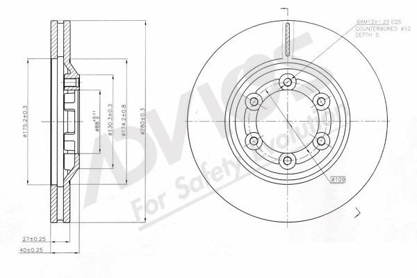 Brake Disc (J6F276)