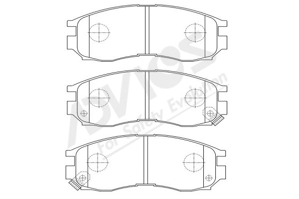 Brake Pad Set, disc brake (D1N035Y)