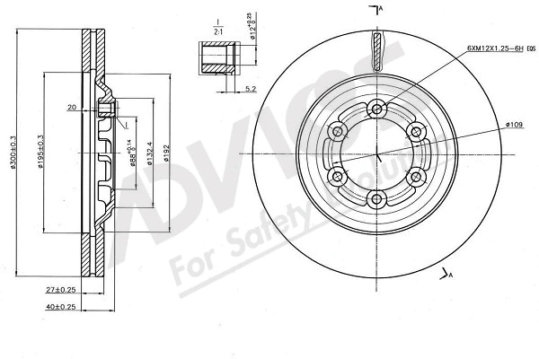 Brake Disc (J6F277)
