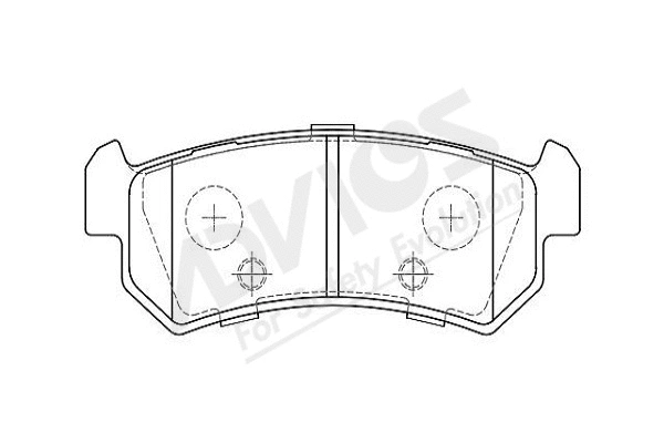 Brake Pad Set, disc brake (L1N005Y)