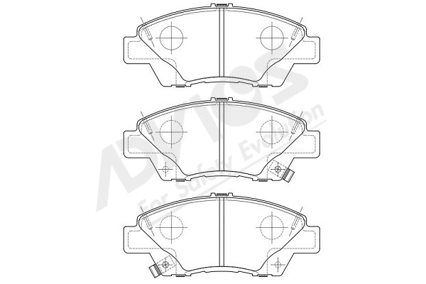 Brake Pad Set, disc brake (C1N077Y)