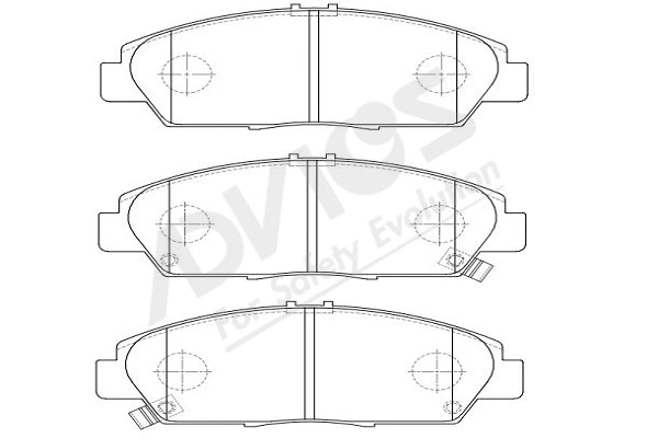 Brake Pad Set, disc brake (C1N127Y)