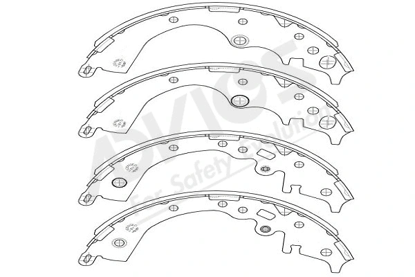 Brake Shoe Set (A8N006Y)