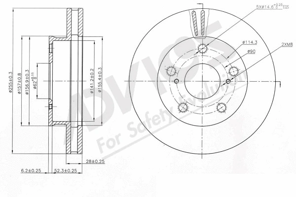 Brake Disc (A6F258)