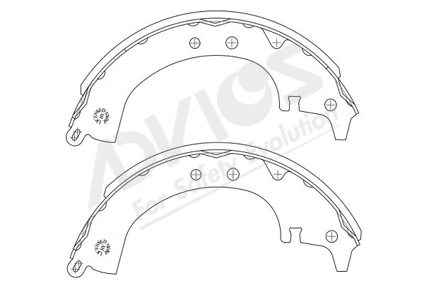 Brake Shoe Set (A8N020Y)