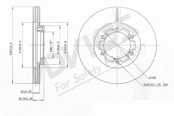 Brake Disc (J6F274)