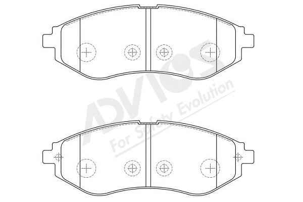 Brake Pad Set, disc brake (D1N091Y)