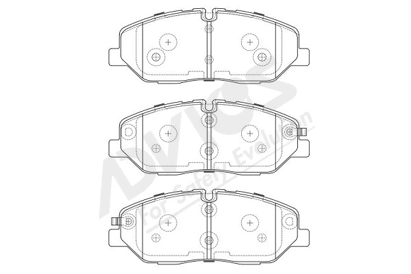 Brake Pad Set, disc brake (R1N064Y)