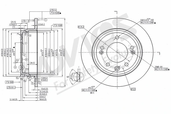 Brake Disc (R6R809)