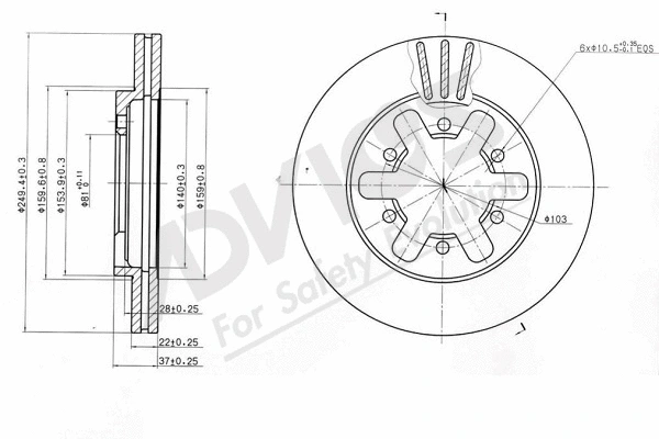Brake Disc (B6F238)