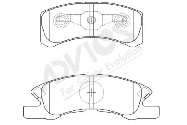 Brake Pad Set, disc brake (D1N046Y)