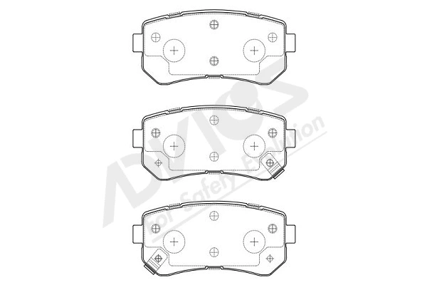 Brake Pad Set, disc brake (R2N027Y)