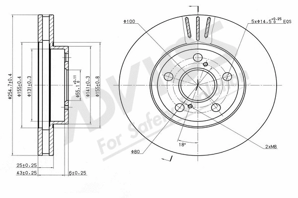 Brake Disc (A6F409)