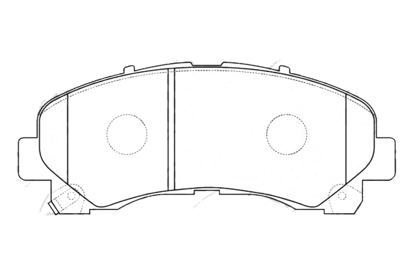 Brake Pad Set, disc brake (J1N034)