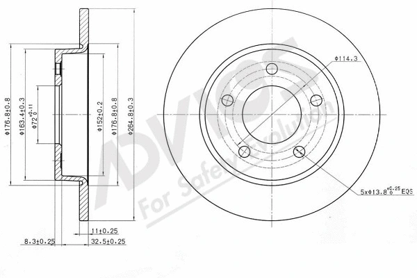 Brake Disc (E6R073)