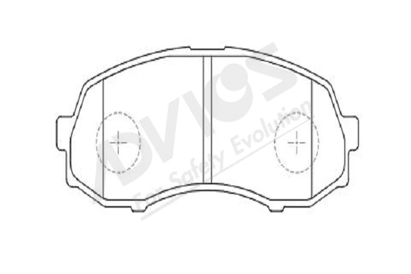 Brake Pad Set, disc brake (D1N042Y)