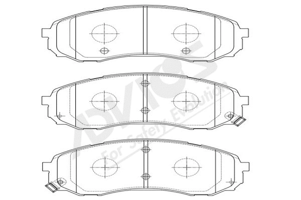 Brake Pad Set, disc brake (R1N044Y)