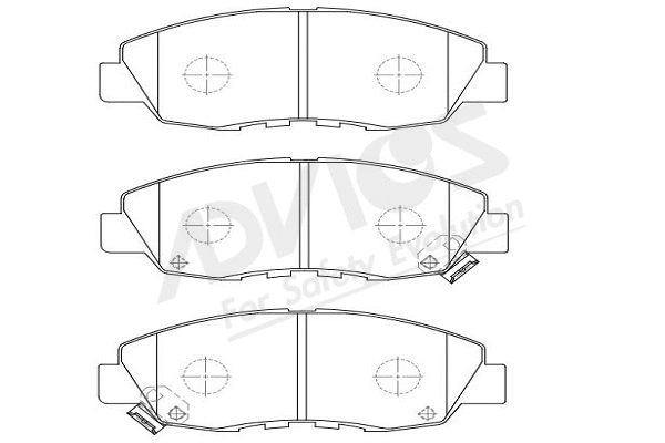 Brake Pad Set, disc brake (C1N035Y)