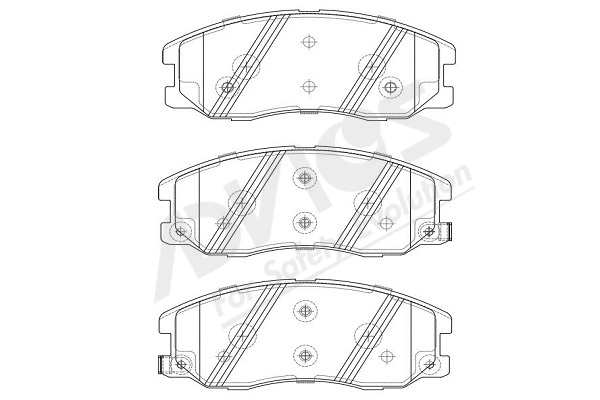 Brake Pad Set, disc brake (L1N006Y)