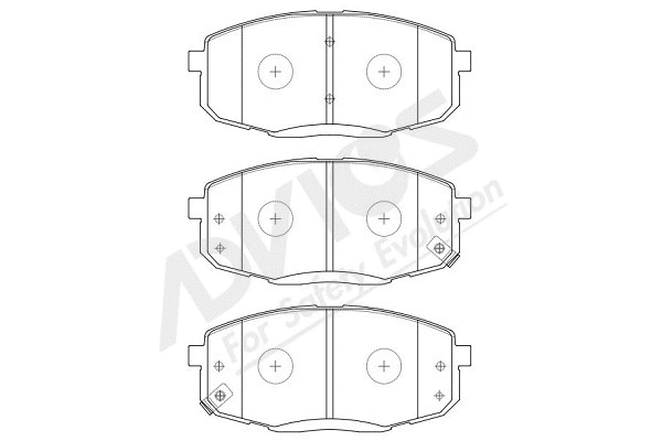 Brake Pad Set, disc brake (R1N013Y)