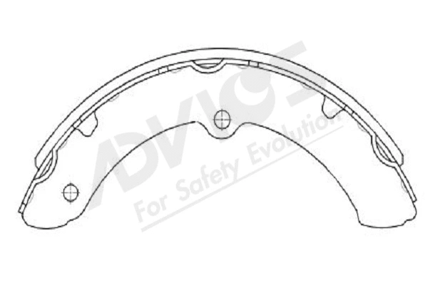 Brake Shoe Set (A8N027Y)