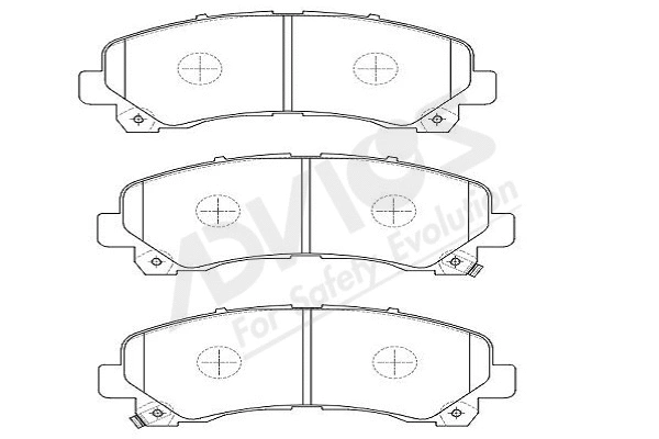 Brake Pad Set, disc brake (J1N034Y)