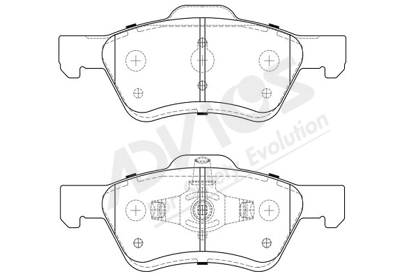 Brake Pad Set, disc brake (K1N011Y)