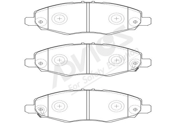 Brake Pad Set, disc brake (A1N138Y)