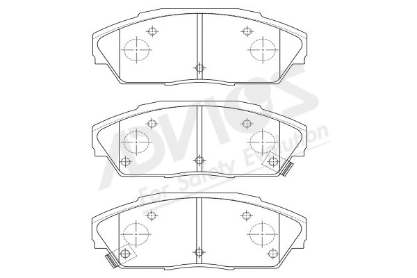 Brake Pad Set, disc brake (C1N013Y)
