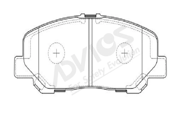 Brake Pad Set, disc brake (A1N139Y)
