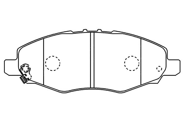 Brake Pad Set, disc brake (A1N138)