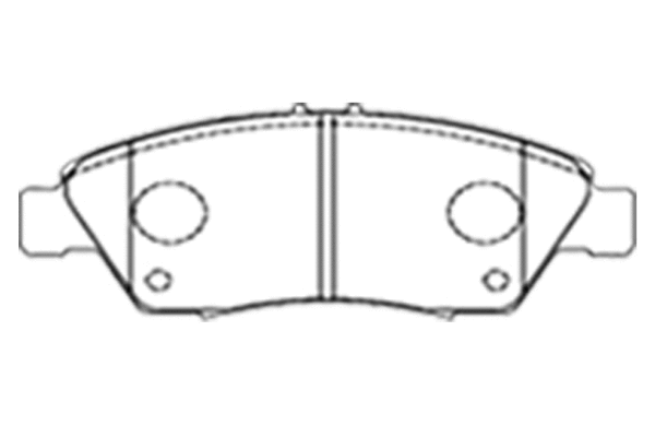 Brake Pad Set, disc brake (C1N070)