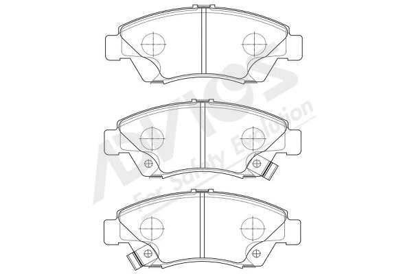Brake Pad Set, disc brake (C1N132Y)