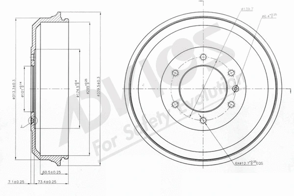 Brake Drum (J7R017)