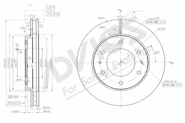 Brake Disc (D6F810)