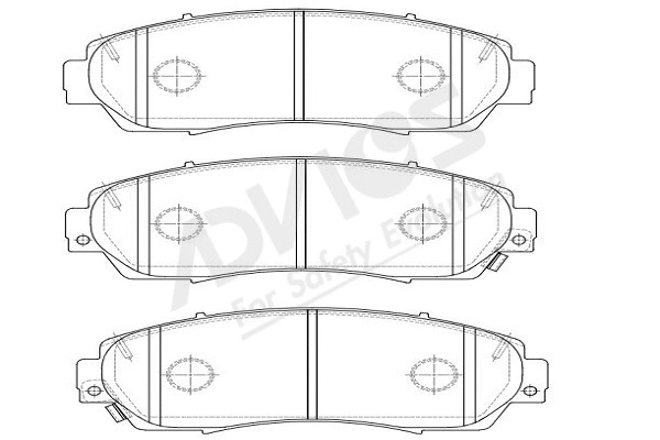 Brake Pad Set, disc brake (C1N048Y)