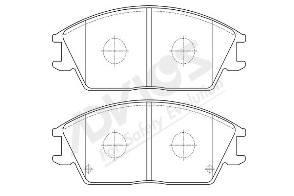 Brake Pad Set, disc brake (R1N022Y)