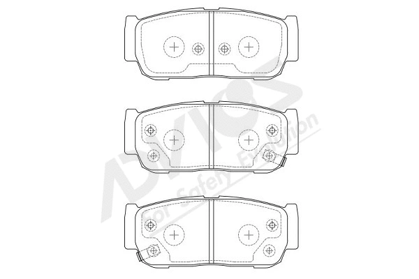 Brake Pad Set, disc brake (R2N029Y)