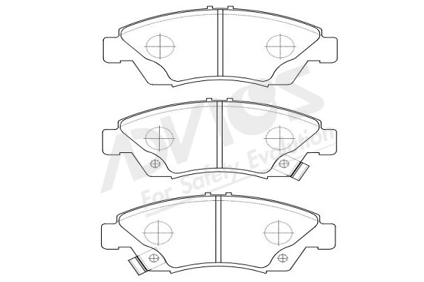 Brake Pad Set, disc brake (C1N016Y)