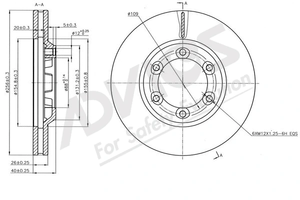 Brake Disc (J6F275)