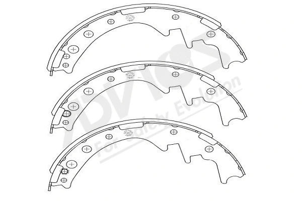 Brake Shoe Set (A8N008Y)