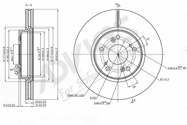 Brake Disc (C6F271)